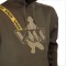 Vass Classic Printed Hoody Edition 2 - Khaki Edition with Vass Shoulder Strap Print